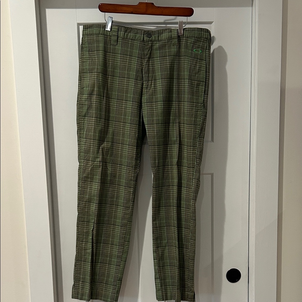 Men's Green Plaid Pants